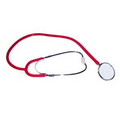 28" Dual Head Stethoscope Red